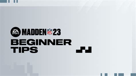 Madden NFL 23 - Tips and Tricks - Beginners - Official Site