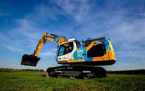 New Hydrogen Powered Excavator Set To Be Deployed By Mourik Mobility