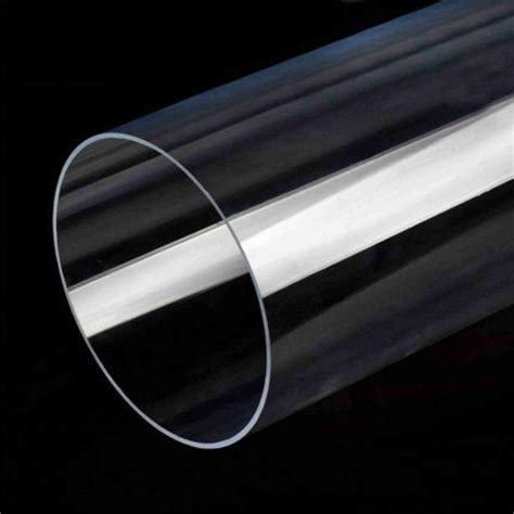 Hanture Acrylic Round Tube 30cm Length Clear Acrylic Plexiglass Lucite