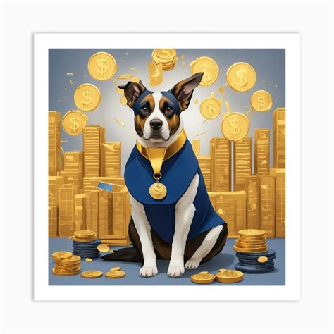 Superhero Dog Art Print by wagdy farahat - Fy