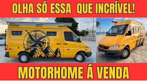 INCRÍVEL MOTORHOME SANSCIONAL É VENDA SPRINTER 313 YouTube