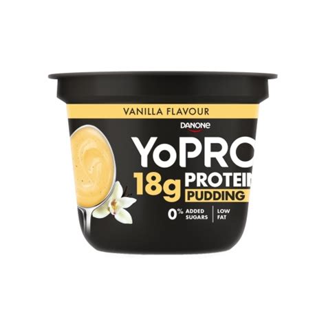 Pudding de proteína desnatado de vainilla sin azúcar Danone Yopro 180 g