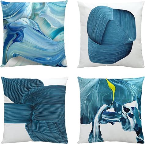 Niulaa Velvet Cushion Covers 50cm X 50cm Set Of 2 Spring Cushion Cover