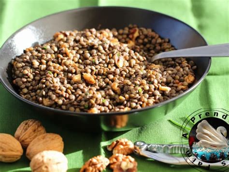 Salade De Lentilles Aux Noix Recette Par A Prendre Sans Faim