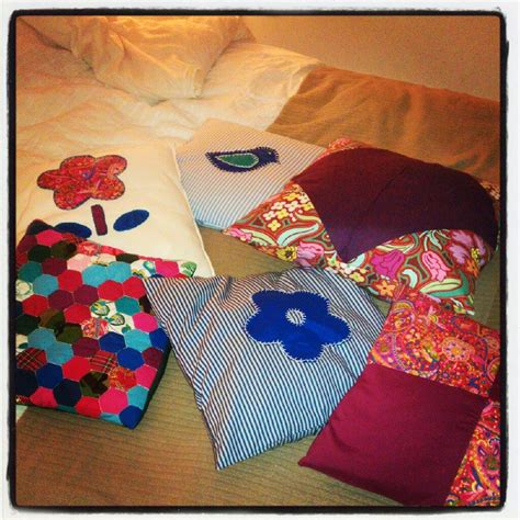 Homemade Colourful Cushion Covers To Cheer Up My Living Room Using