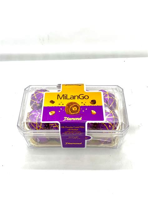 Milango Diamond Milk Chocolate Coated With Hazelnut Lazada Ph