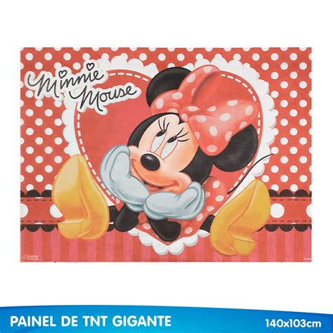 Kit Festa Infantil Minnie Mouse Piffer Pt Un Festas Kalunga