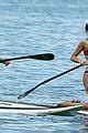 Hailee Steinfeld Goes Paddle Boarding In A Bikini On Christmas Photo