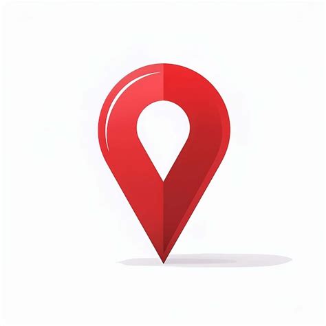 Red Location Marker Premium Ai Generated Vector