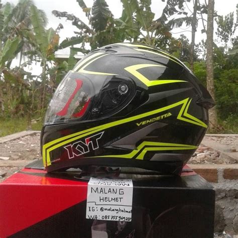 Jual Helm Kyt Vendetta Carbon Falcon Kota Malang Malang Helmet