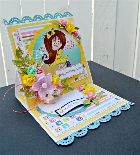 Made With Love Cards Easel Birthday Card