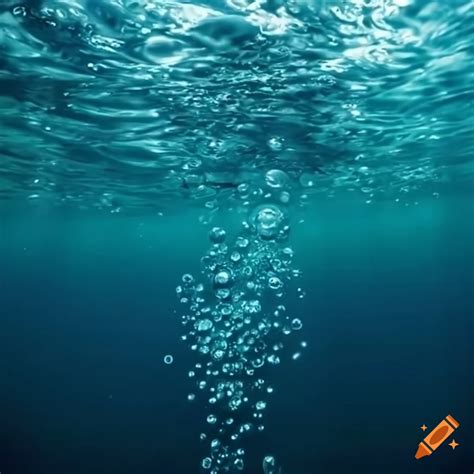 Underwater Bubbles In The Deep Sea On Craiyon