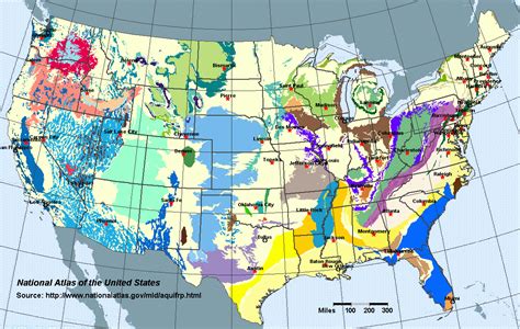 Water Aquifer Maps