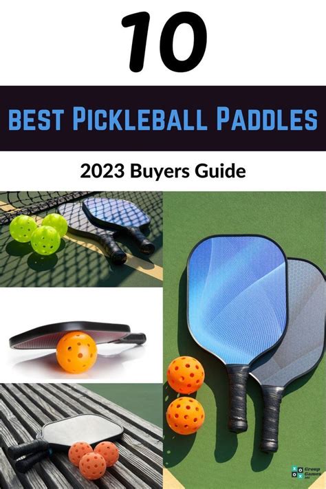 10 Best Pickleball Paddles Your Complete 2023 Buyers Guide Pickleball Paddles Group Games