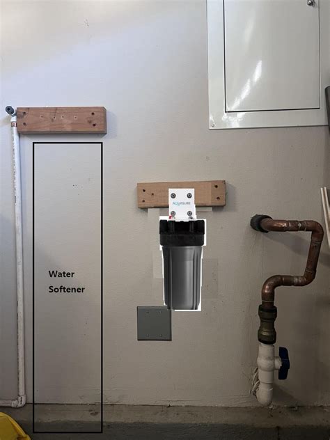 Water softener installation - : r/DIY