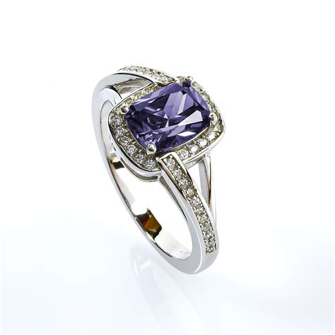 Amethyst Sterling Silver Ring