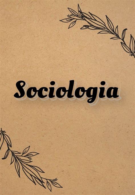 Capa Trabalho De Sociologia - 7