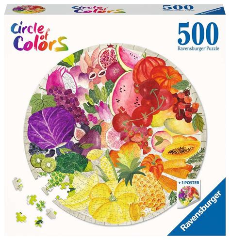 Ravensburger Ronde Legpuzzel Circle Of Colors Groente En Fruit