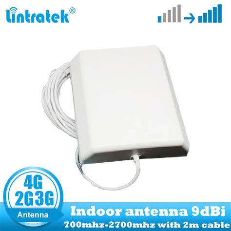 Lintratek Antena De Panel Interior GSM CDMA WCDMA LTE UMTS Repetidor De