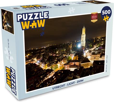 Puzzel Utrecht Licht Dom Legpuzzel Puzzel Stukjes Bol