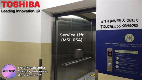 Toshiba Service Lift W Touchless Sensors Kota Kasablanka Jakarta