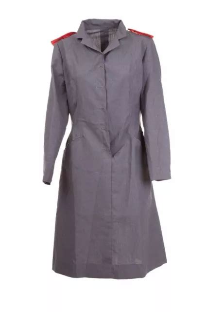 Nurses Dress Qaranc British Qas Ww2 Era Original Vtg Made In Gb Grey