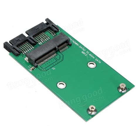 Mini PCIe PCI E MSATA 3x5cm SSD To 1 8 Inch Micro SATA Adapter