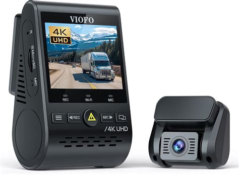 Amazon.com: VIOFO A129 Pro Duo 4K Dual Dash Cam 3840 x 2160P Ultra HD ...
