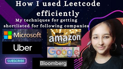 Cracking The Code Mastering Leetcode For Tech Career Success Youtube