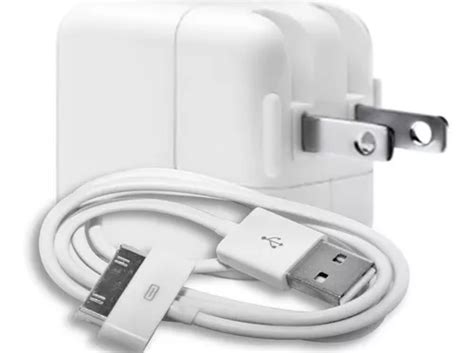 Cargador Para IPad 1 IPad 2 IPad 3 Cubo 2a Y Cable 30 Pines Meses Sin