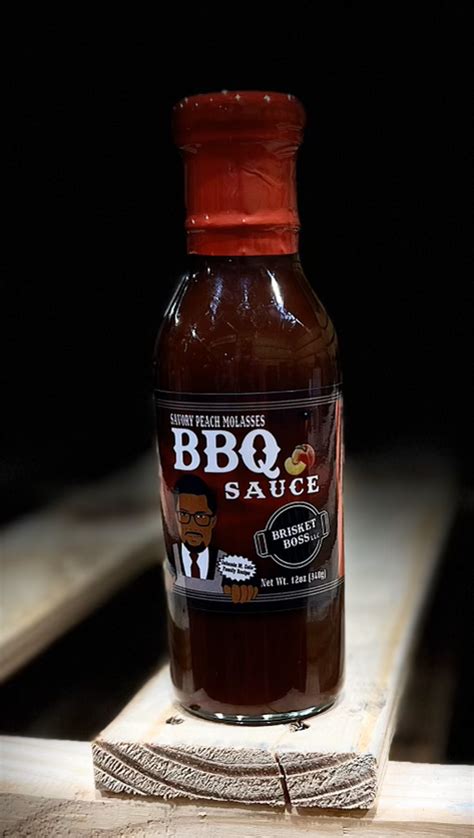 Peach Molasses Bbq Sauce Brisketboss