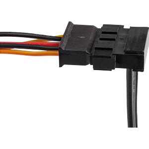 St Pyo Sata X Pin Sata Y Cable Cm Black At Reichelt Elektronik