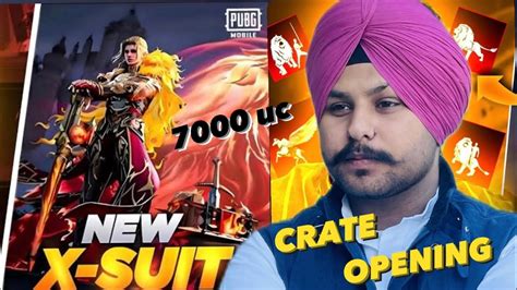 World Record Crate Opening Of New Ignis X Suit Crate Opening In BGMI