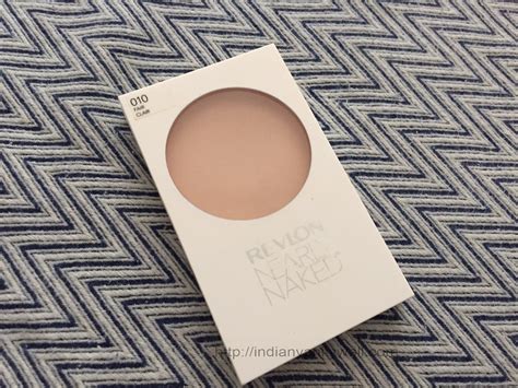 Revlon Nearly Naked Pressed Powder Review Swatch