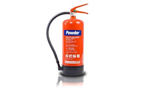 Commander Edge Kg Abc Dry Powder Fire Extinguisher Dp E