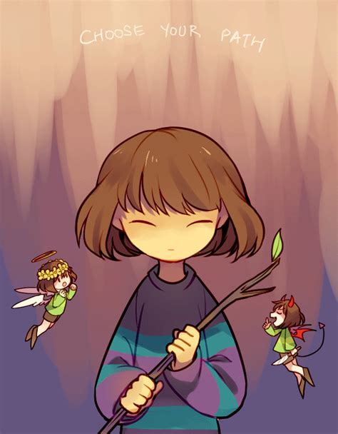 Undertale Frisk X Chara Anime