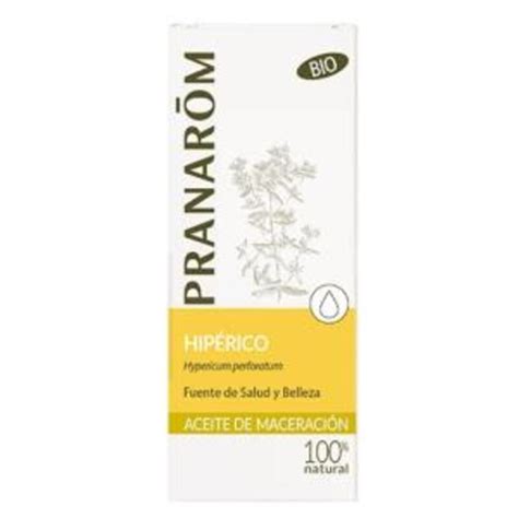 Aceite vegetal de Hipérico Pranarom Albanatur Cosmética Natural