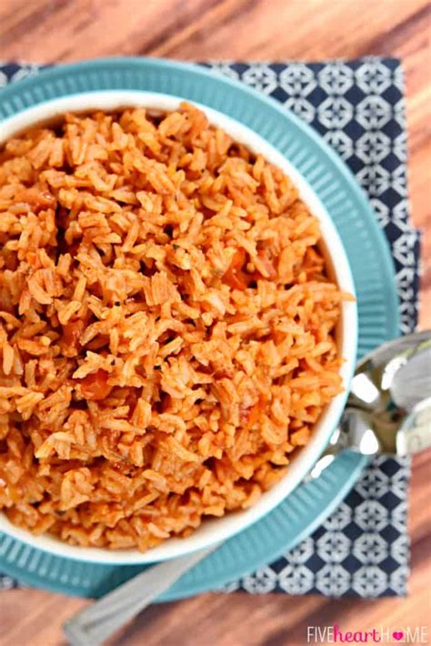 The Best Easy Spanish Rice Quick Foolproof • Fivehearthome