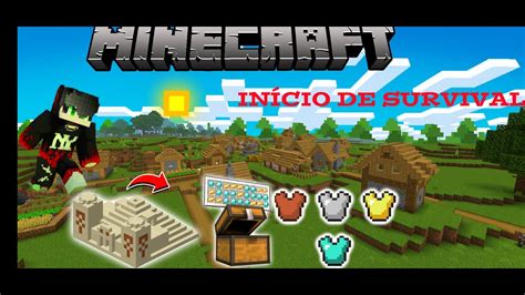 A Melhor Seed Para Seu In Cio De Survival Mo Minecraft Pe Muitos