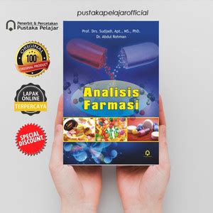 Jual Buku Ori Analisis Farmasi Sudjadi Abdul Rohman Pustaka Pelajar