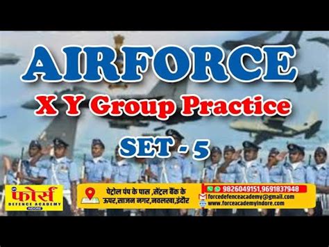 Airforce X Y Group Practice Set Youtube