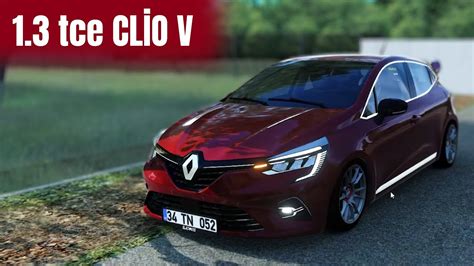 RENAULT CLİO 5 DAĞ YOLLARINDA MAKAS ASSETTO CORSA YouTube