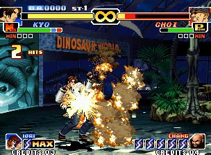 Screenshot Of The King Of Fighters Millennium Battle Neo Geo