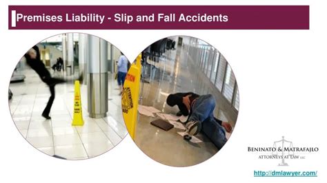 PPT Premises Liability Slip And Fall Accidents PowerPoint