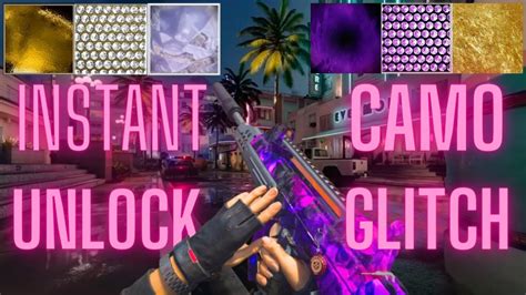 New Instant Unlock Allany Camo Glitch In Cold War Youtube