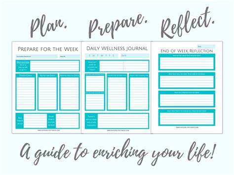 fitness planner printable  meal planner weight losscalorie