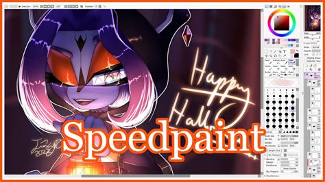 Happy Halloween Speedpaint Youtube