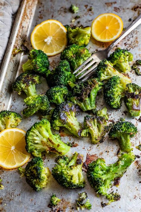 Oven Roasted Broccoli Recipe The Food Charlatan