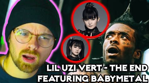 LIL UZI VERT THE END FT BABYMETAL REACTION THE PINK TAPE YouTube