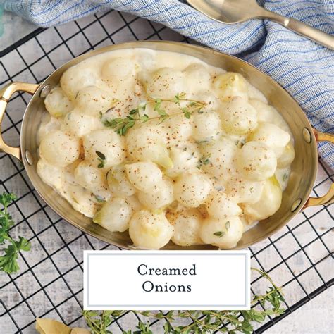 EASY Creamed Onions Recipe (w/ Simple Pantry Ingredients!)